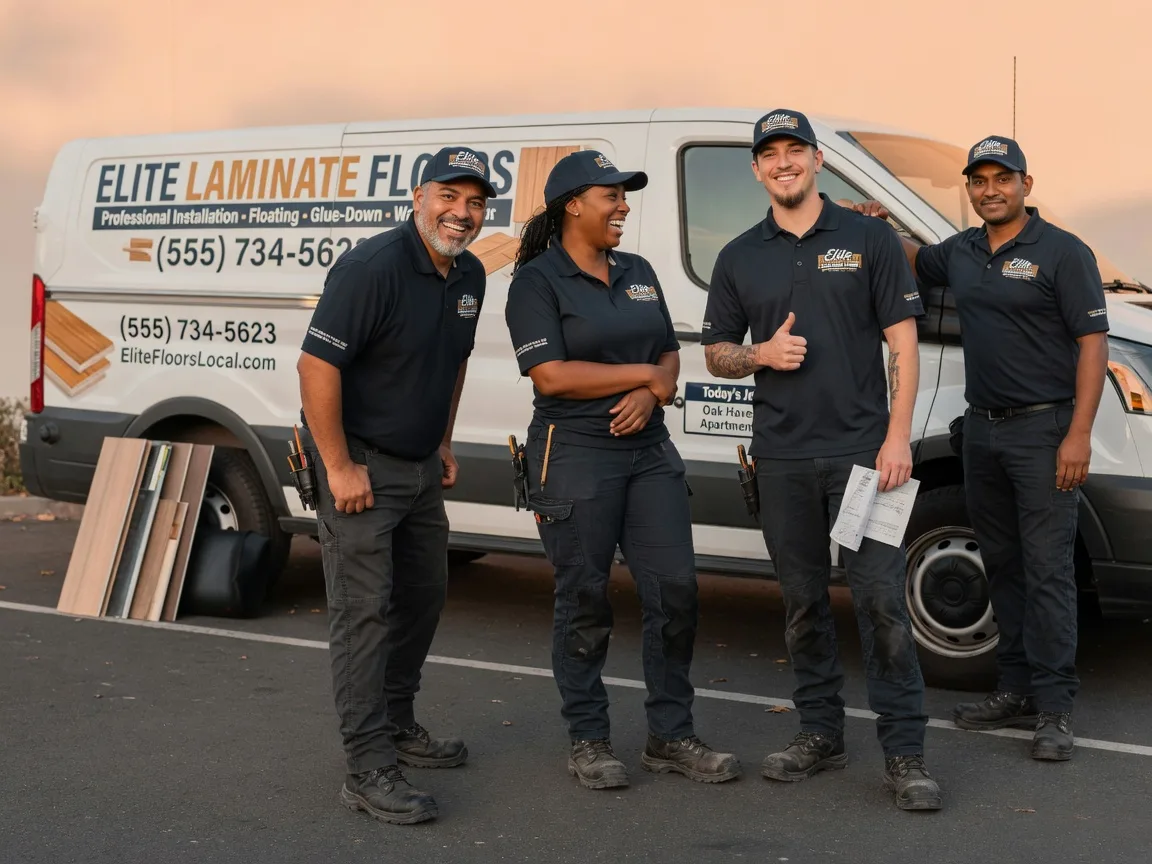 Laminate flooring installation company in Fortuna, ND